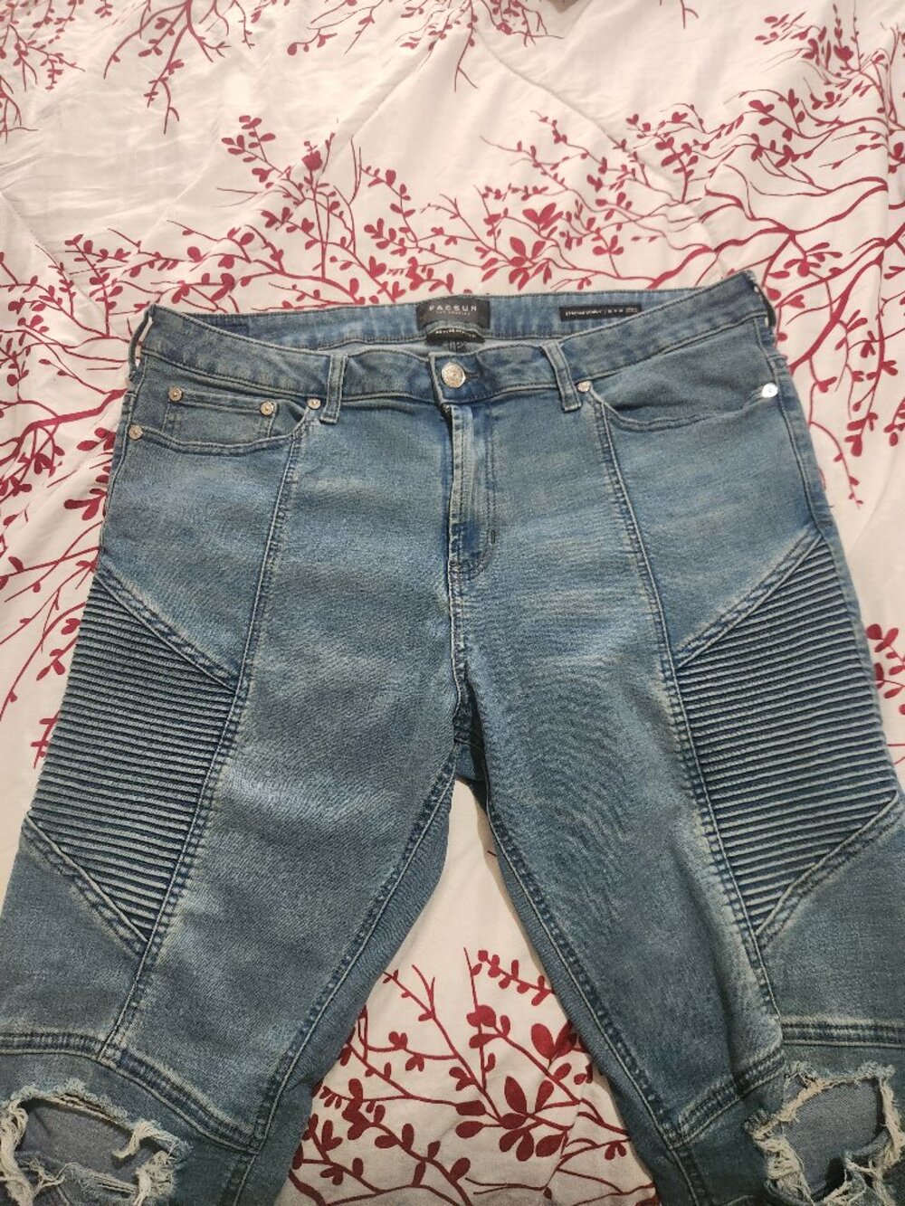 Pacsun Los Angeles Male stacked skinny 36×32 jeans